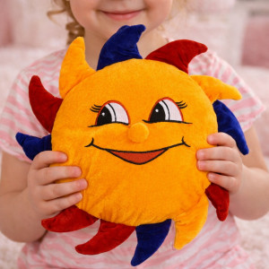 Poduszka Słońce - 25cm - pluszak, maskotka