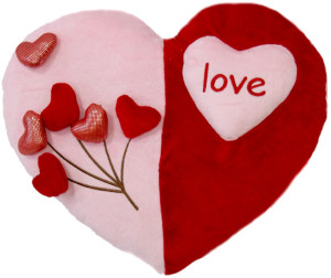 Poduszka Serce Love - 37cm - pluszak, maskotka