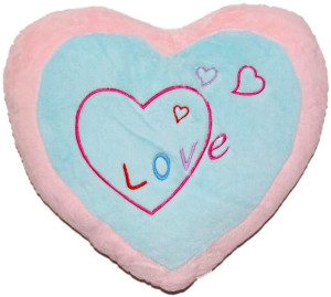 Poduszka Serce Love - 38cm - pluszak, maskotka