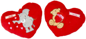 Poduszka Serce Love Słonik Miś Słoń - 20cm - pluszak, maskotka