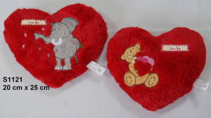 Poduszka Serce Love Słonik Miś Słoń - 25cm - pluszak, maskotka