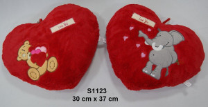 Poduszka Serce Love Słonik Miś Słoń - 37cm - pluszak, maskotka