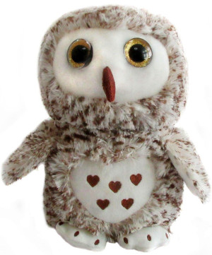 Sowa Śnieżna - 25cm - pluszak, maskotka