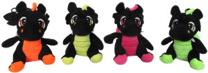 Dinozaur smok 4 kolory - 15cm Dowolny / Mix - pluszak, maskotka
