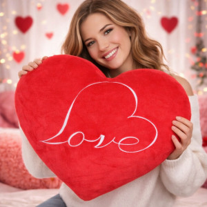 Poduszka Serce Gigant Love - 80cm - pluszak, maskotka