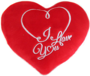 Poduszka Serce I Love You - 15cm - pluszak, maskotka