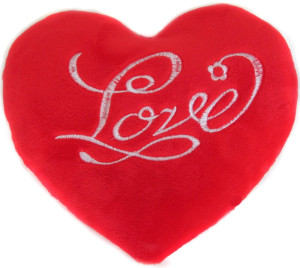 Poduszka serce Love - 15cm - pluszak, maskotka