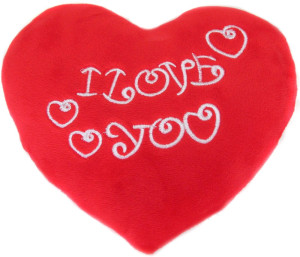 Poduszka Serce I Love You - 20cm - pluszak, maskotka
