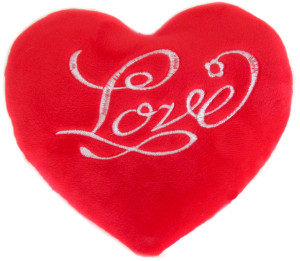 Poduszka Serce Love - 30cm - pluszak, maskotka