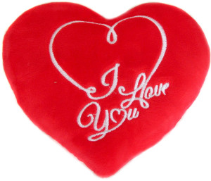 Poduszka Serce I Love You - 30cm - pluszak, maskotka