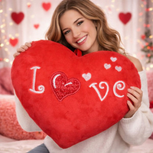 Poduszka Love Serce Gigant XXL - 80cm - pluszak, maskotka