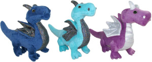Smok Dinozaur 3 kolory - 23cm Dowolny / Mix - pluszak, maskotka