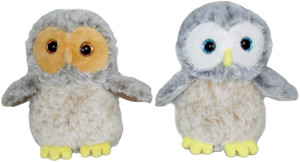 Sowa Ptak 2 kolory - 15cm Dowolny / Mix - pluszak, maskotka