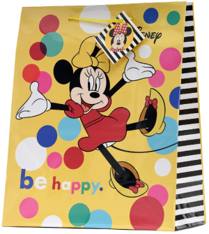 Torebka Prezentowa Myszka Minnie Disney - 23cm - pluszak, maskotka