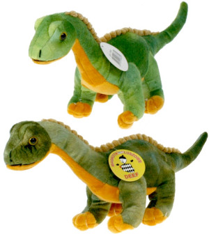 Dinozaur Ciemnozielony - 35cm Ciemnozielony - pluszak, maskotka