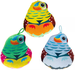 Ptak poduszka ptaszek 3 kolory - 10cm Dowolny / Mix - pluszak, maskotka