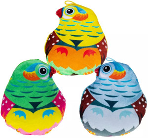 Ptak poduszka ptaszek 3 kolory - 15cm Dowolny / Mix - pluszak, maskotka