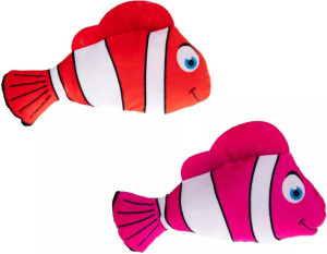 Rybka pasiasta 2 kolory - 15cm OSTATNIA SZTUKA - pluszak, maskotka
