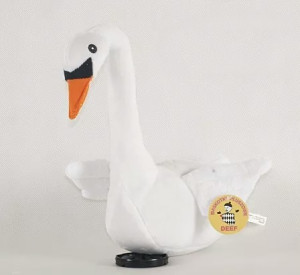Łabędź - 29cm - pluszak, maskotka