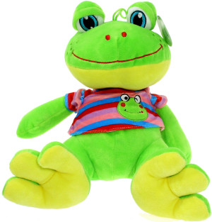 Żaba w bluzce (Głos) - 25cm - pluszak, maskotka