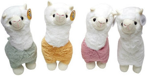 Alpaka Lama 4 kolory - 30cm Szary - pluszak, maskotka