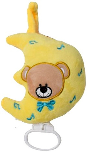 Baby Księżyc z Misiem (Głos) - 16cm - pluszak, maskotka