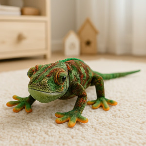 Kameleon - 50cm - pluszak, maskotka