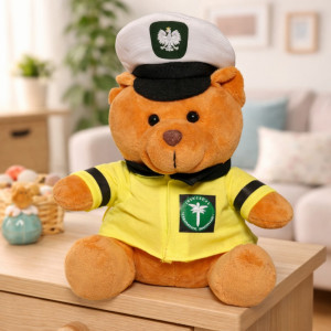 Miś Inspekcja Transportu Drogowego ITD - 18cm - pluszak, maskotka
