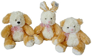 Miś Piesek Zajączek Królik Love - 20cm - pluszak, maskotka
