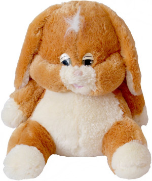 Zajączek Brązowy Królik - 40cm - pluszak, maskotka