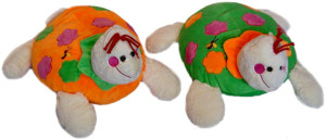 Żółw 2 kolory Poduszka - 43cm Dowolny / Mix - pluszak, maskotka