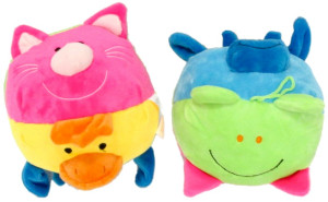 Kula Mix Grzechotka Baby Kaczka Żaba Kotek Krówka Żabka - 16cm - pluszak, maskotka