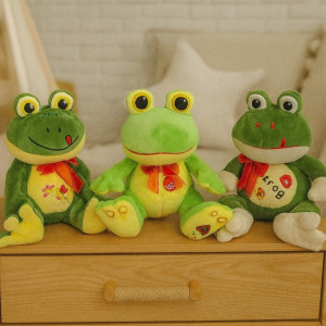 Duża Żaba Frog 3 kolory Żabka (Głos) - 20cm Model 3 - pluszak, maskotka