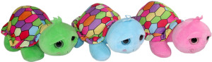 Żółw 3 kolory - 30cm Zielony - pluszak, maskotka