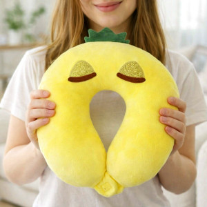 Poduszka Zagłówek Ananas - 36cm - pluszak, maskotka