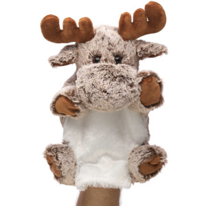 Łoś Renifer Pacynka - 23cm - pluszak, maskotka