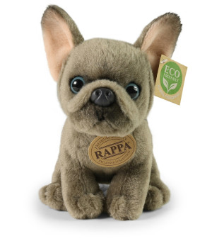 Piesek Mops Francuski Realistyczny - 18cm - pluszak, maskotka