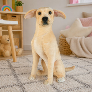 Piesek Labrador Siedzący DUBI - 66cm - pluszak, maskotka