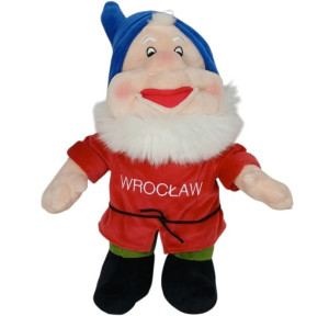 Krasnal Wrocław Czerwony DUBI - 30cm - pluszak, maskotka