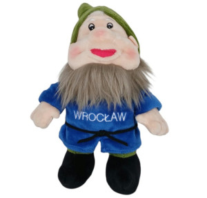 Krasnal Wrocław Niebieski DUBI - 20cm - pluszak, maskotka