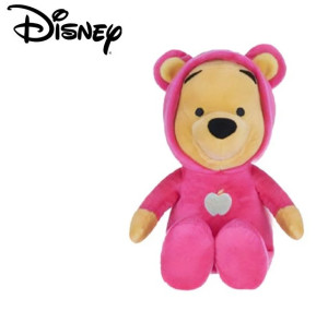 Kubuś Puchatek w różowym ubranku Disney - 29cm - pluszak, maskotka