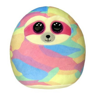 Poduszka Leniwiec Squishy Ty - 22x22cm - pluszak, maskotka