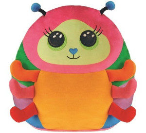 Gąsienica Stonoga Nessa Poduszka Squishy TY - 40x30cm - pluszak, maskotka
