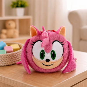 Piłka Amy Sonic Beanie Bouncers TY - 9cm - pluszak, maskotka