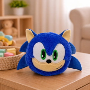 Piłka Sonic Jeżyk Beanie Bouncers TY - 9cm - pluszak, maskotka