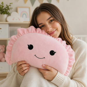 Poduszka Pieróg Pierogi Różowy Pierożek - 60cm - pluszak, maskotka