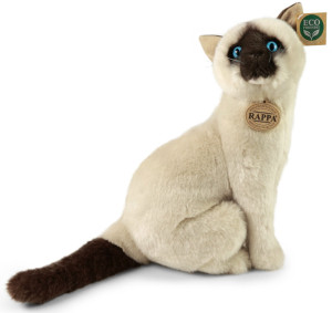 Kotek Syjamski Siedzący - 30cm - pluszak, maskotka