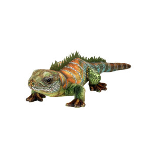 Jaszczurka Zielona Legwan Iguana Realistyczna - 50cm - pluszak, maskotka