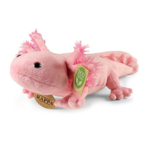Aksolotl Ambystoma Meksykańska Realistyczna - 34cm - pluszak, maskotka