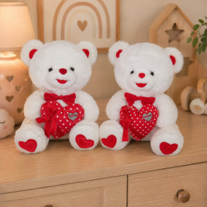 Miś Love 2 kolory - 30cm Dowolny / Mix - pluszak, maskotka